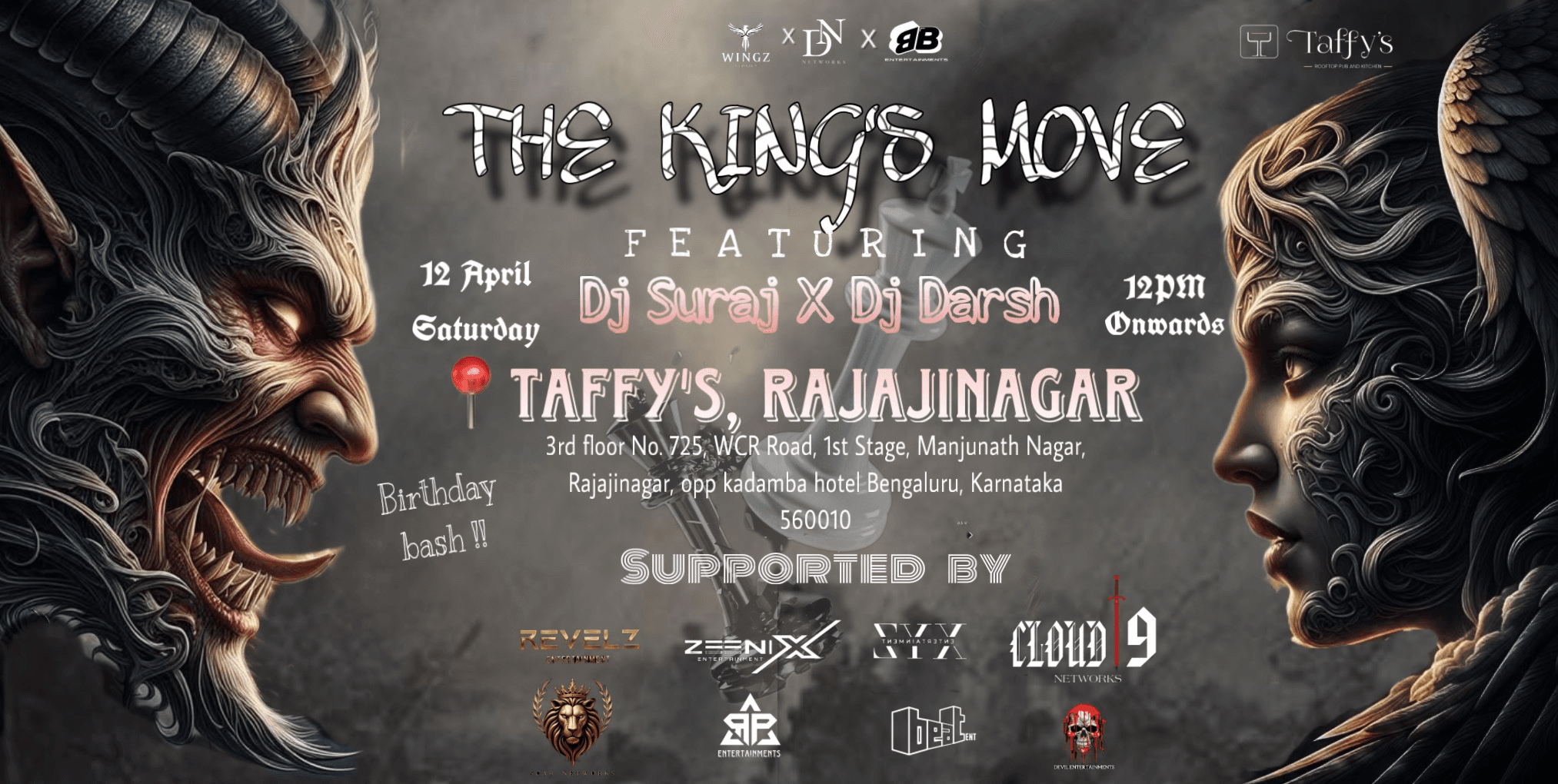 The Kings Move- Ultimate Birthday Bash