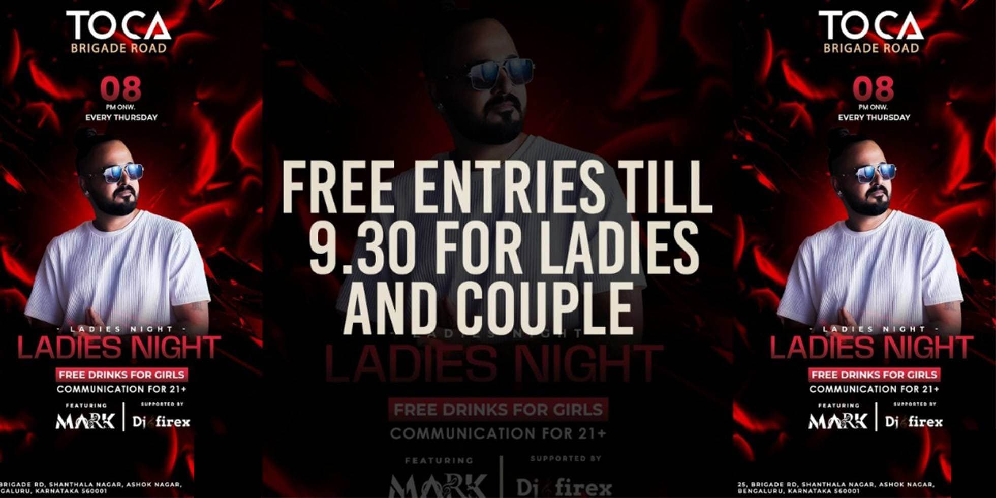 Thursday Ladies Night | Toca Brigade