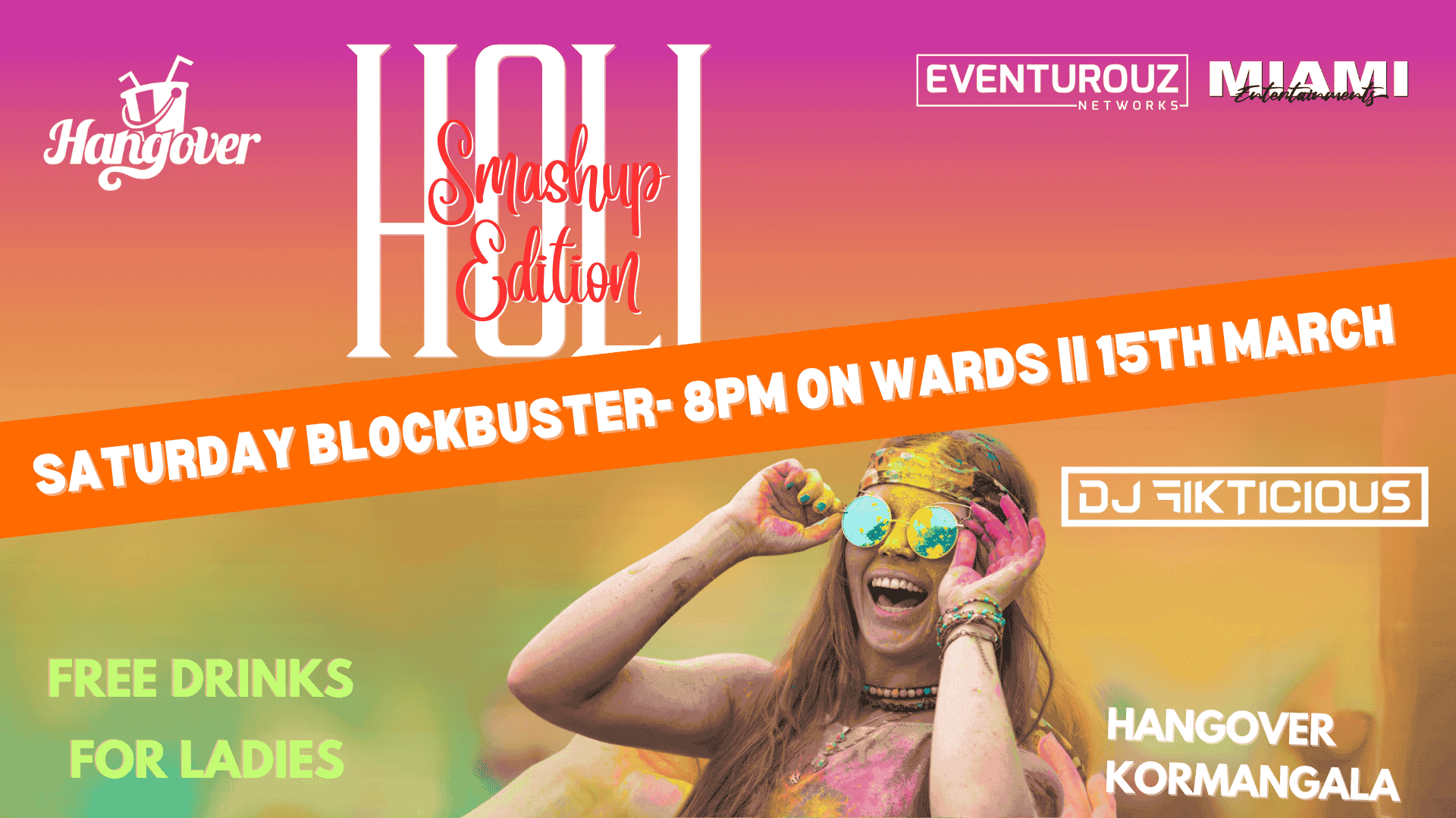 Blockbuster Saturday Holi Smashup Edition