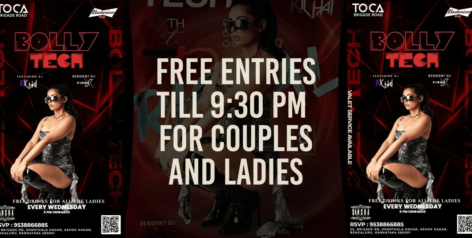 Wednesday BollyTech Night Ft DJ Richal