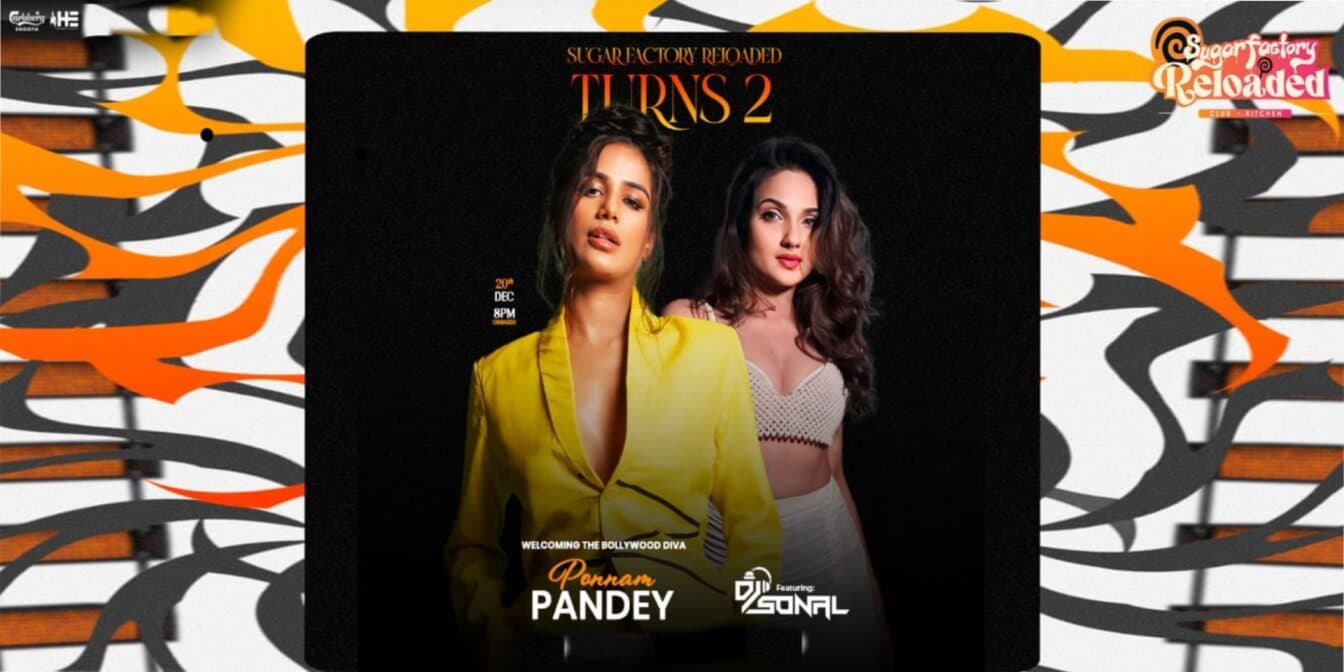 Sugar Anniversary Ft Poonam Pandey | DJ Sonal 