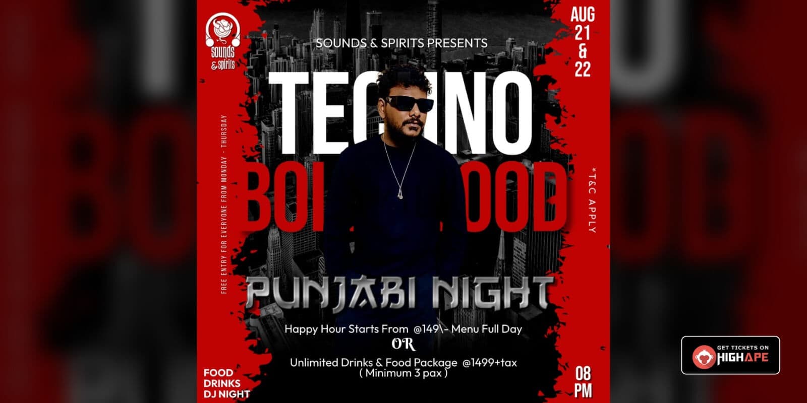 Techno Bollywood Night | Sounds & Spirits