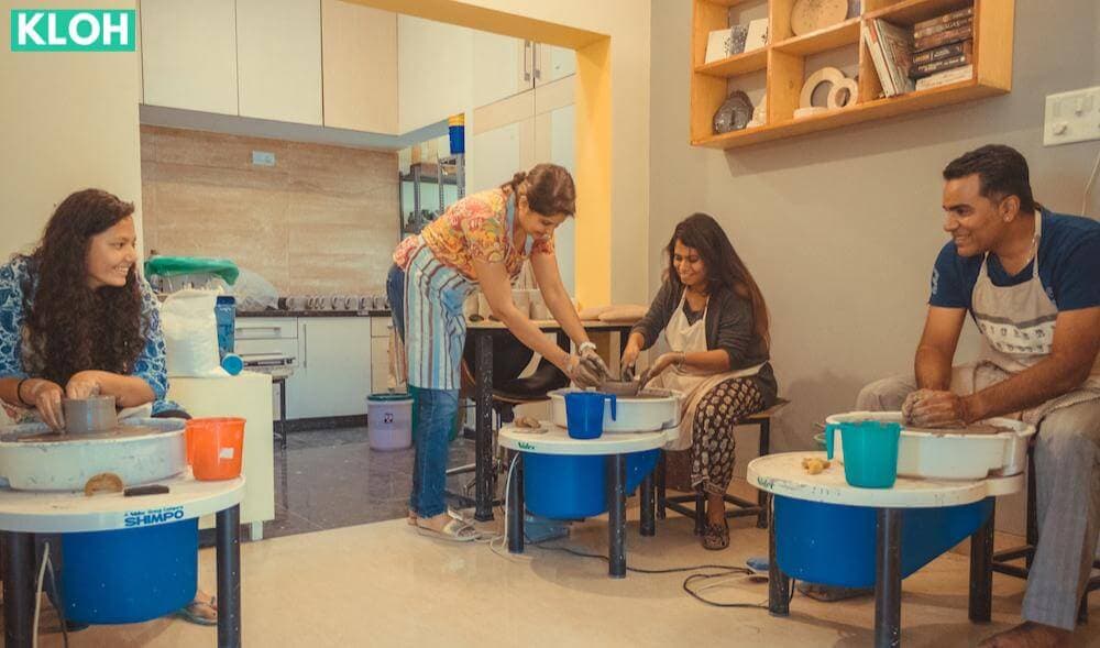 Coloured Fridge Magnet Workshop | Kloh