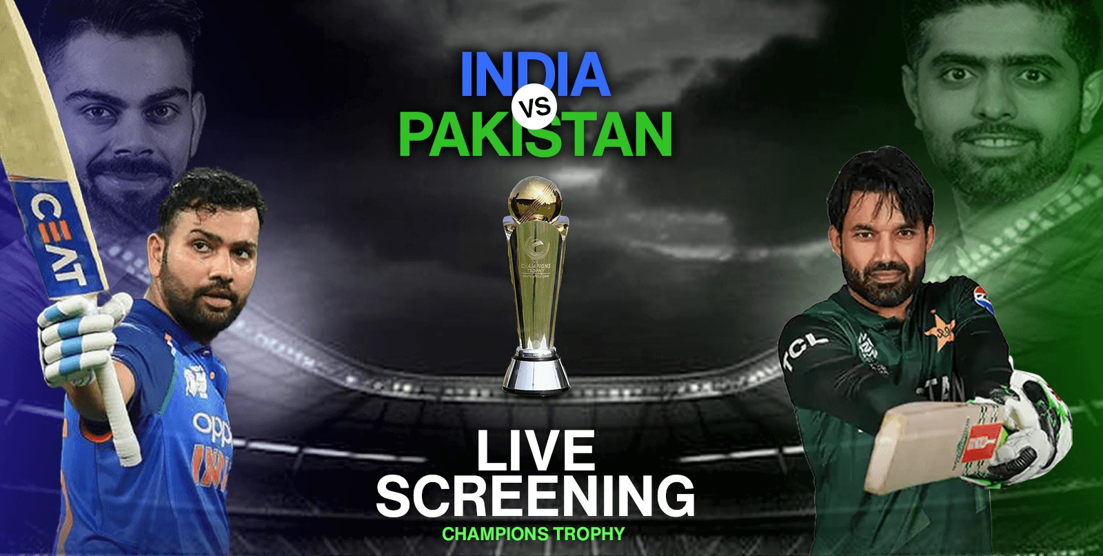 India vs Pakistan | Live Screening | Witness The Rivalry Ignite