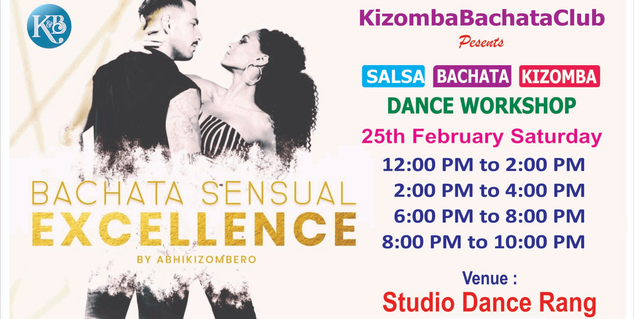 Free Salsa Bachata and Kizomba Dance Workshop