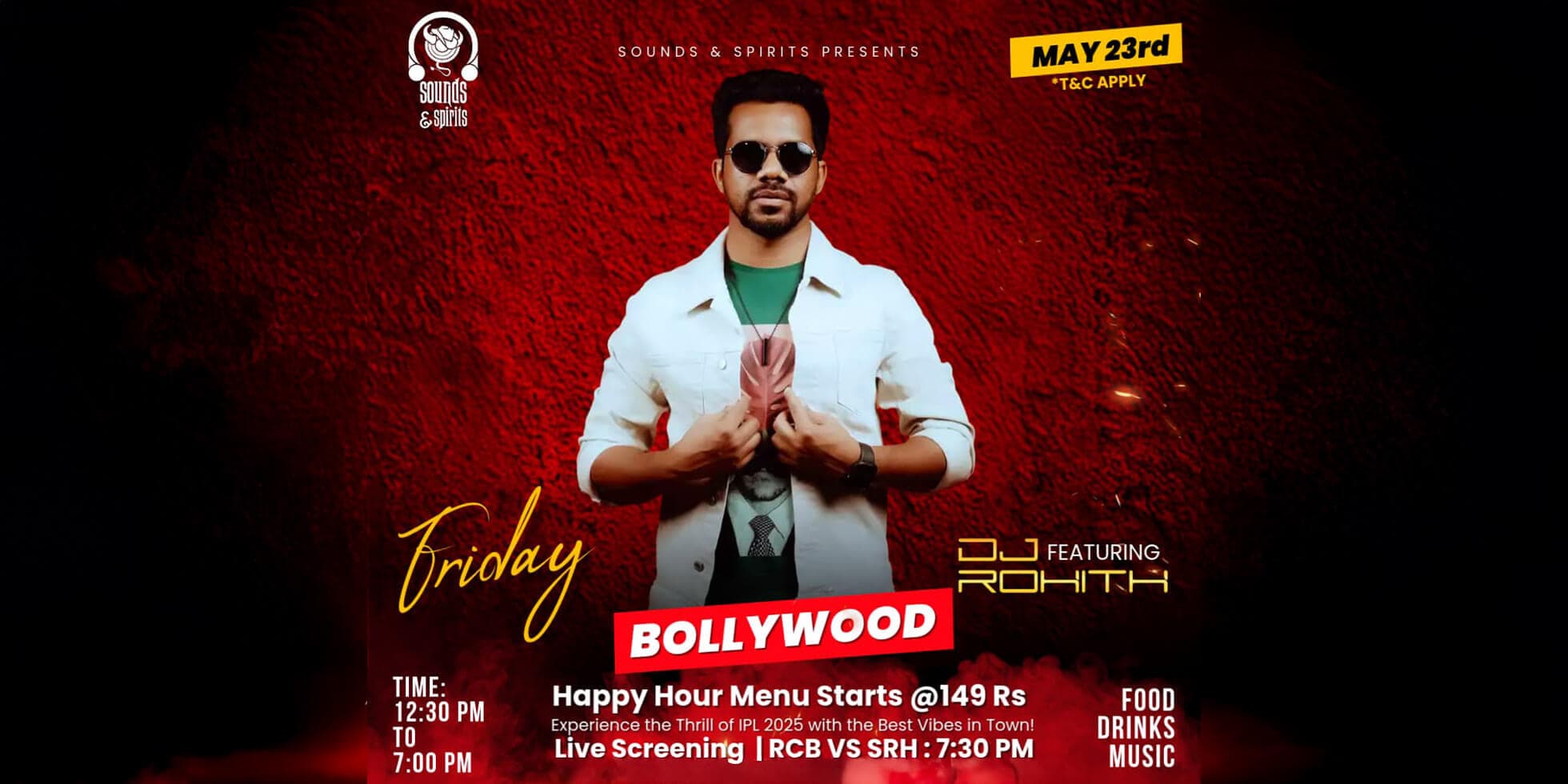 Friday Bollywood Night | Sounds & Spirits