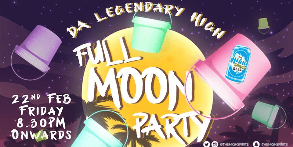 Da Legendary High Full Moon Party