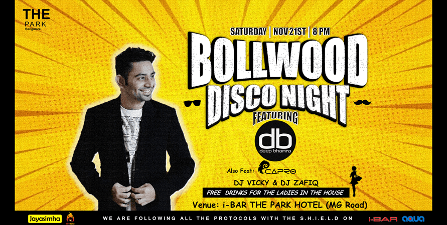 Big Bollywood Disco Night At i-BAR The Park (MG Road)