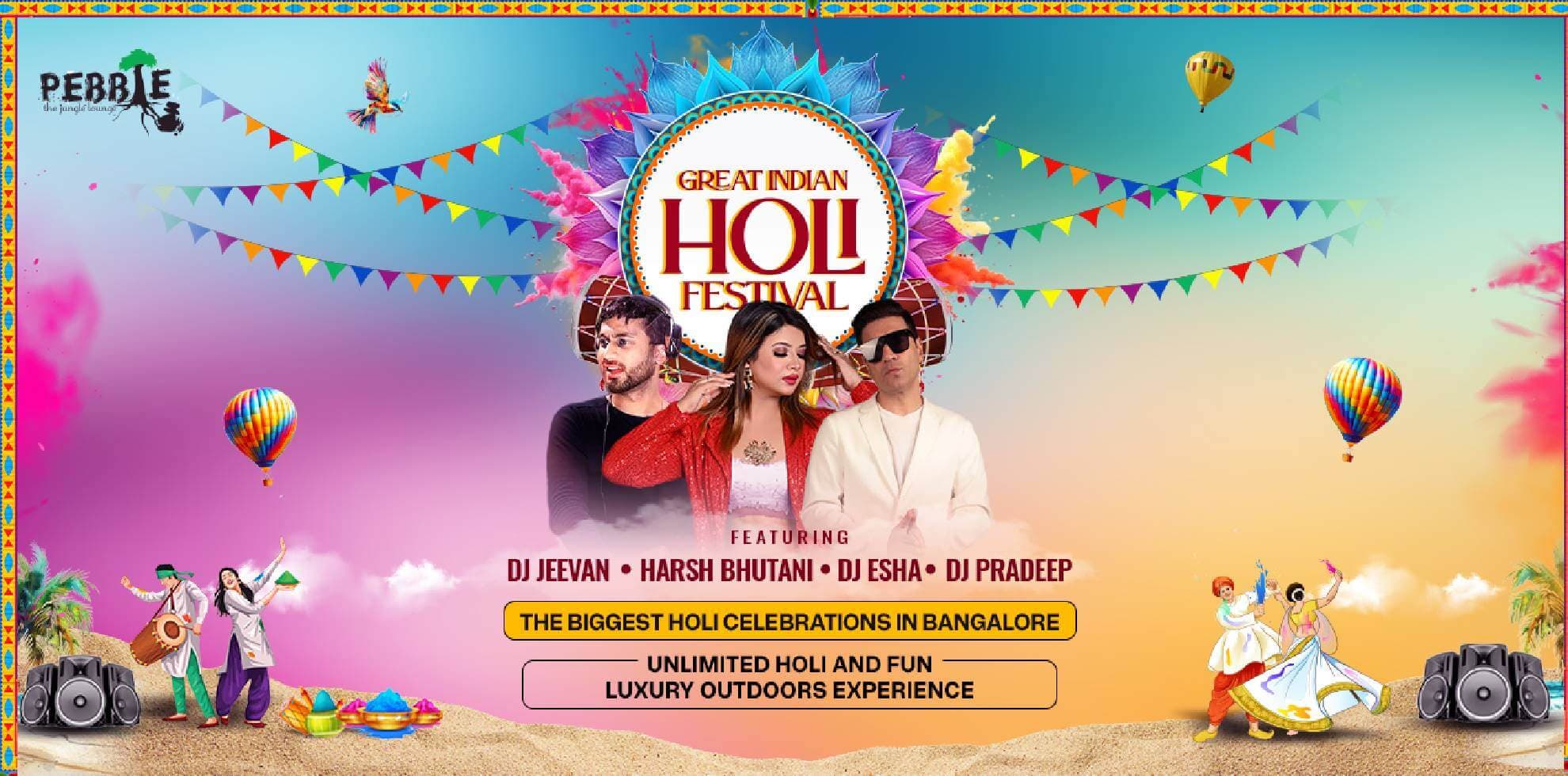 Great Indian Holi Festival | Pebble
