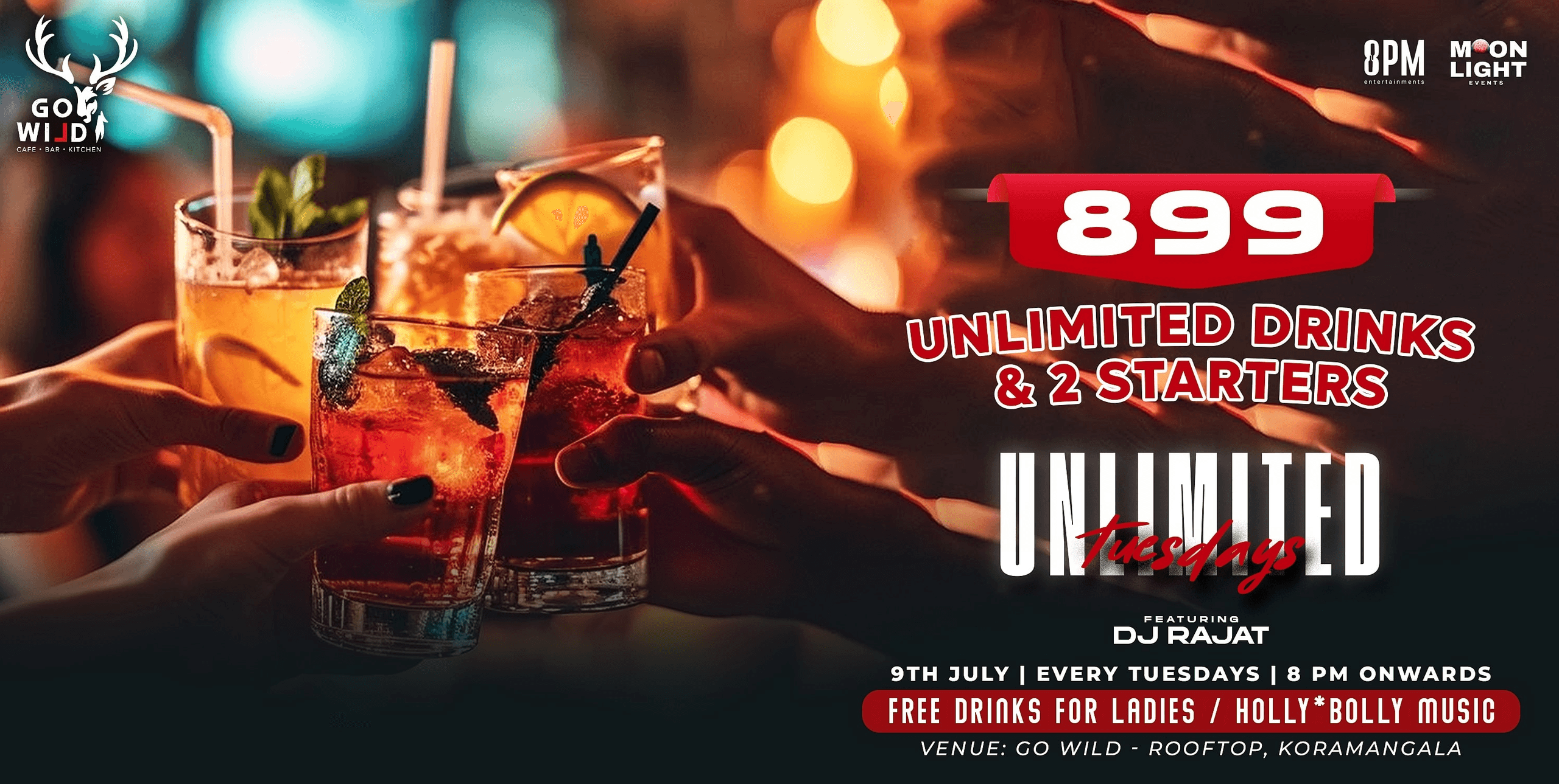 Unlimited Tuesdays | Gowild Rooftop