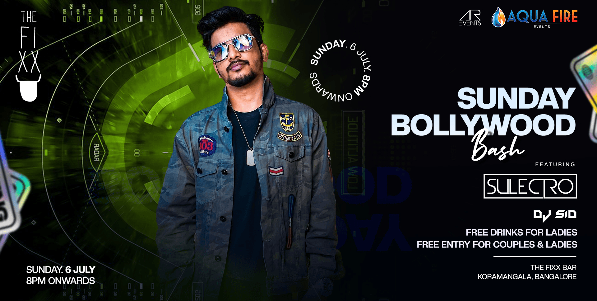 Sunday Bollywood Bash | The Fixx