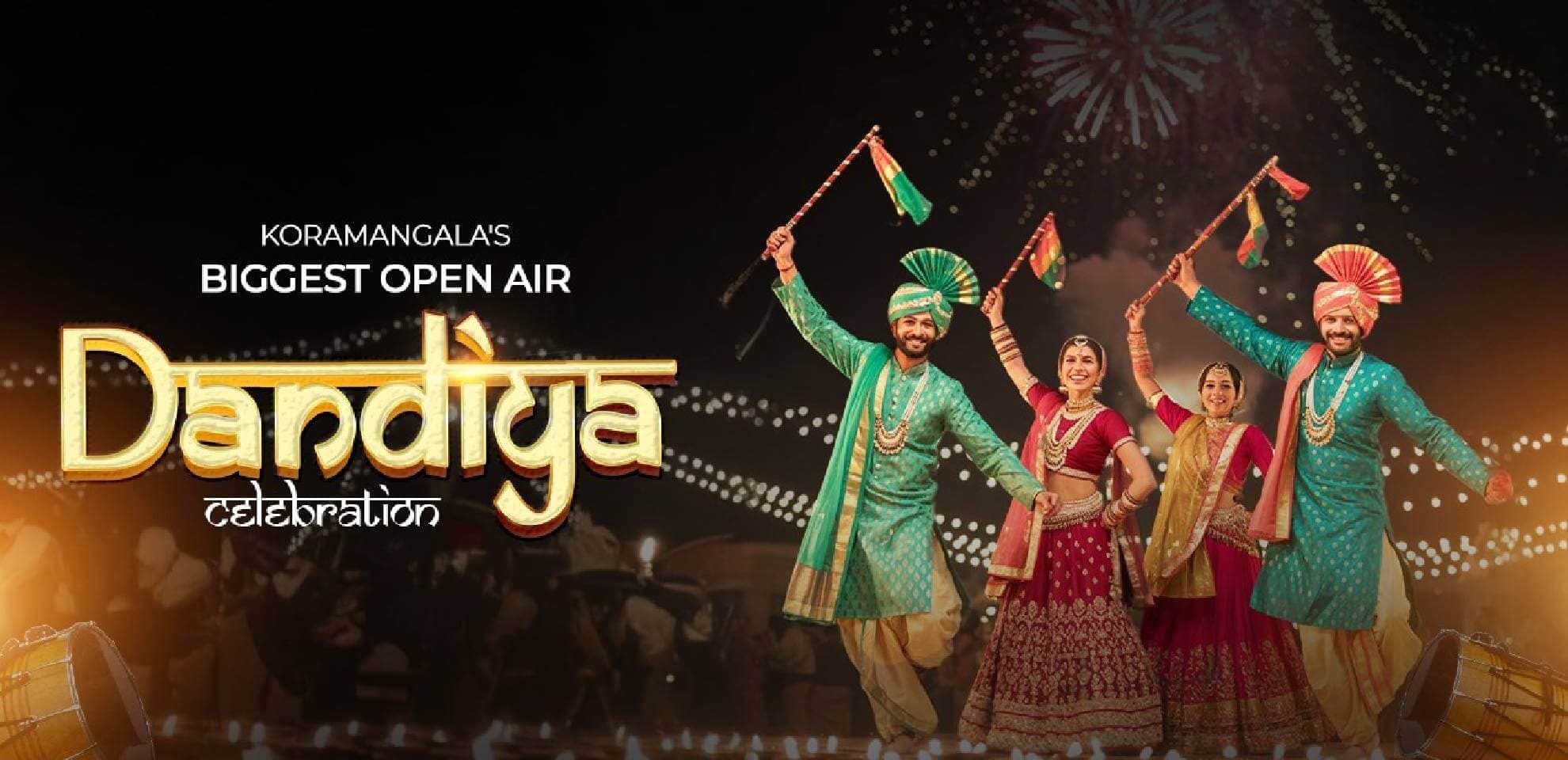 Biggest Open Air Dandiya 2025 | Mirror 