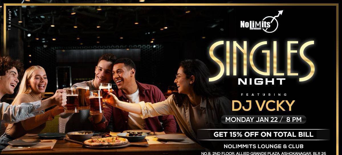 Singles Night | Nolimmits Lounge 
