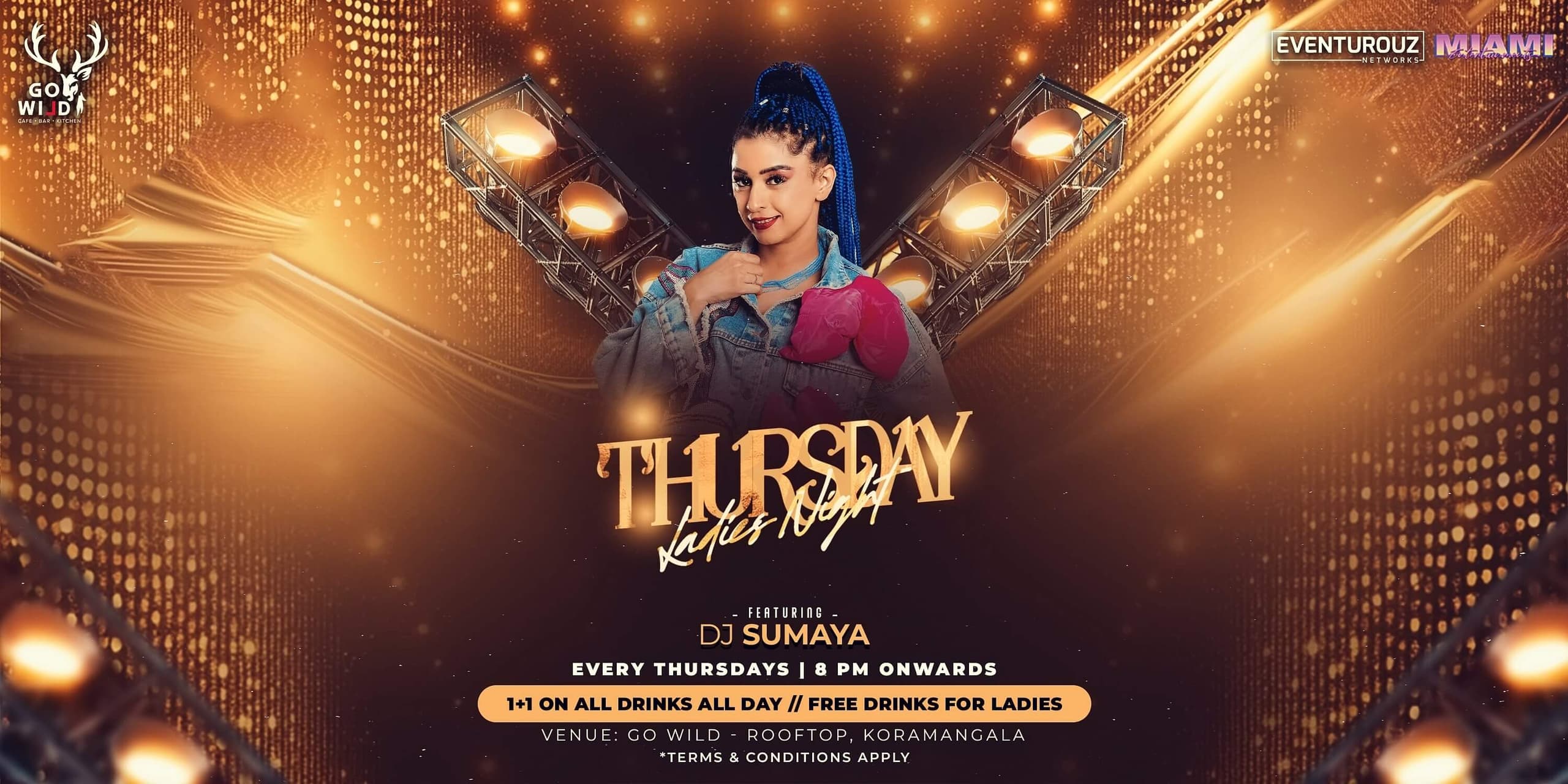 Thursday Ladies Nights | Go Wild Rooftop
