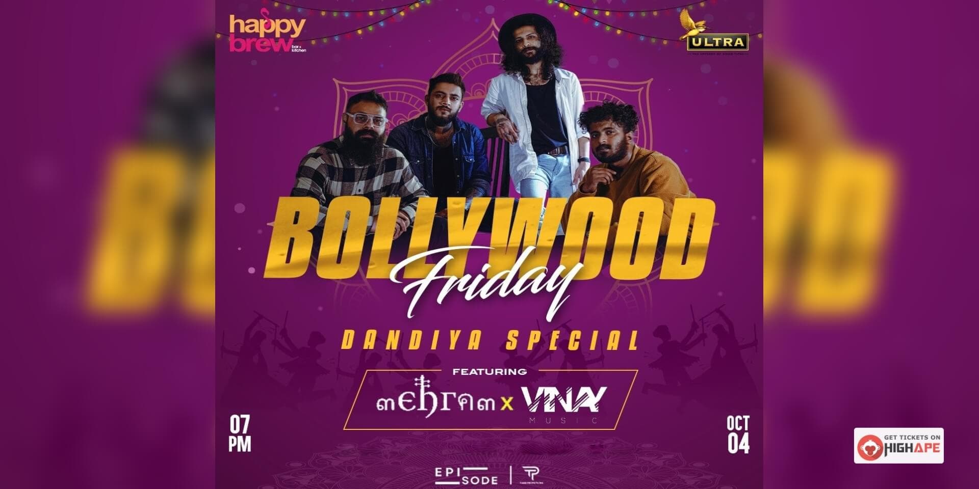 Bollywood Friday Ft. Mehram x DJ Vinay