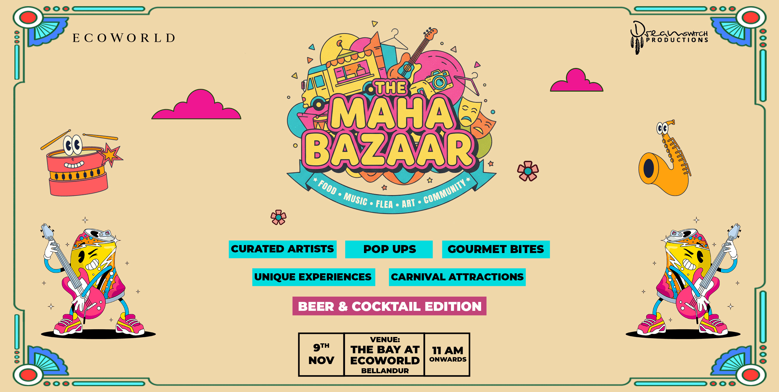 The Maha Bazaar | Beer And Cocktail Edition
