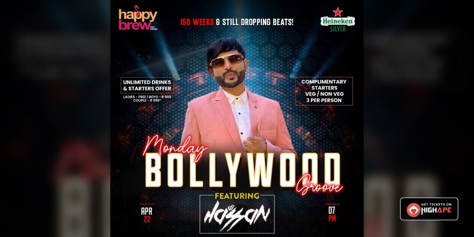 Monday Bollywood Groove Ft DJ Hassan