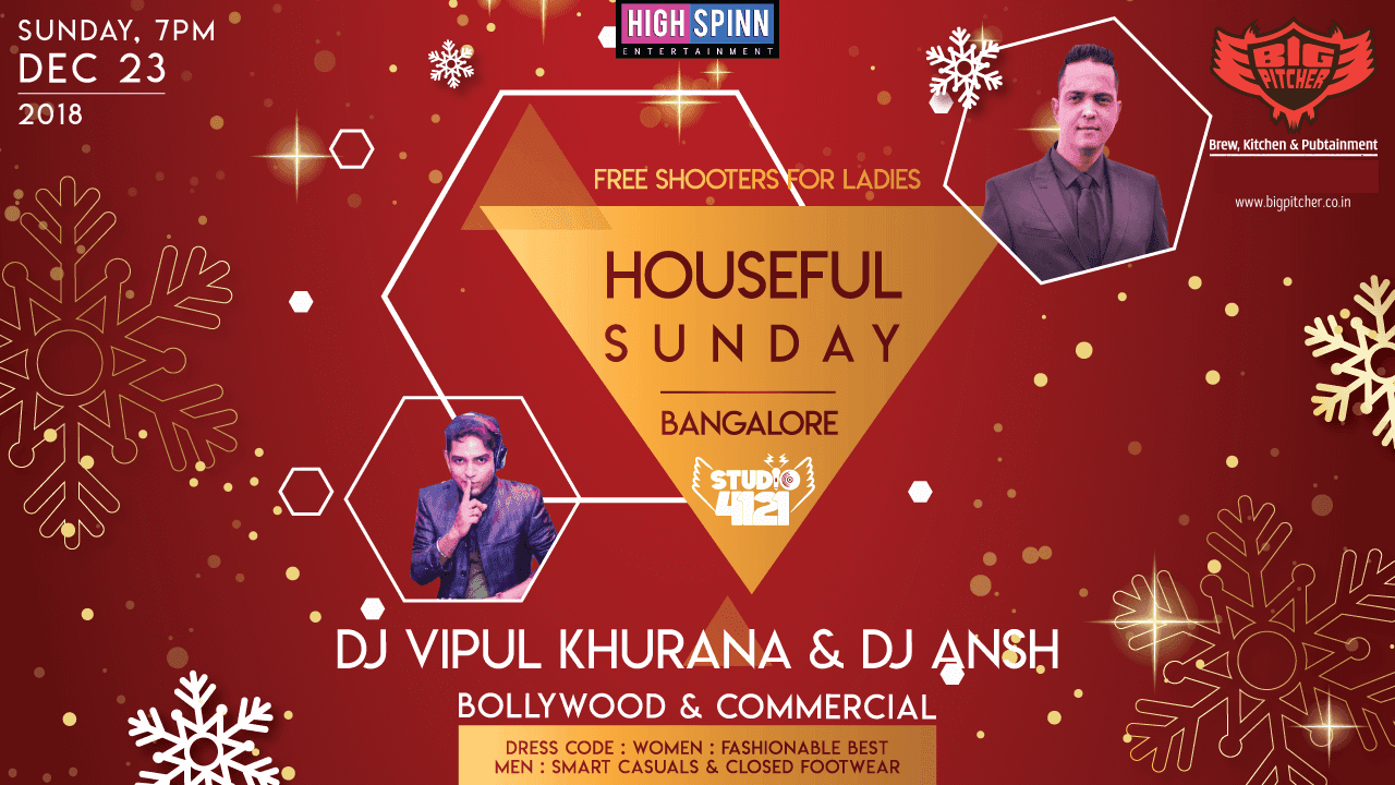 Housefull Sunday  ft. DJ Vipul Khurana and DJ Ansh