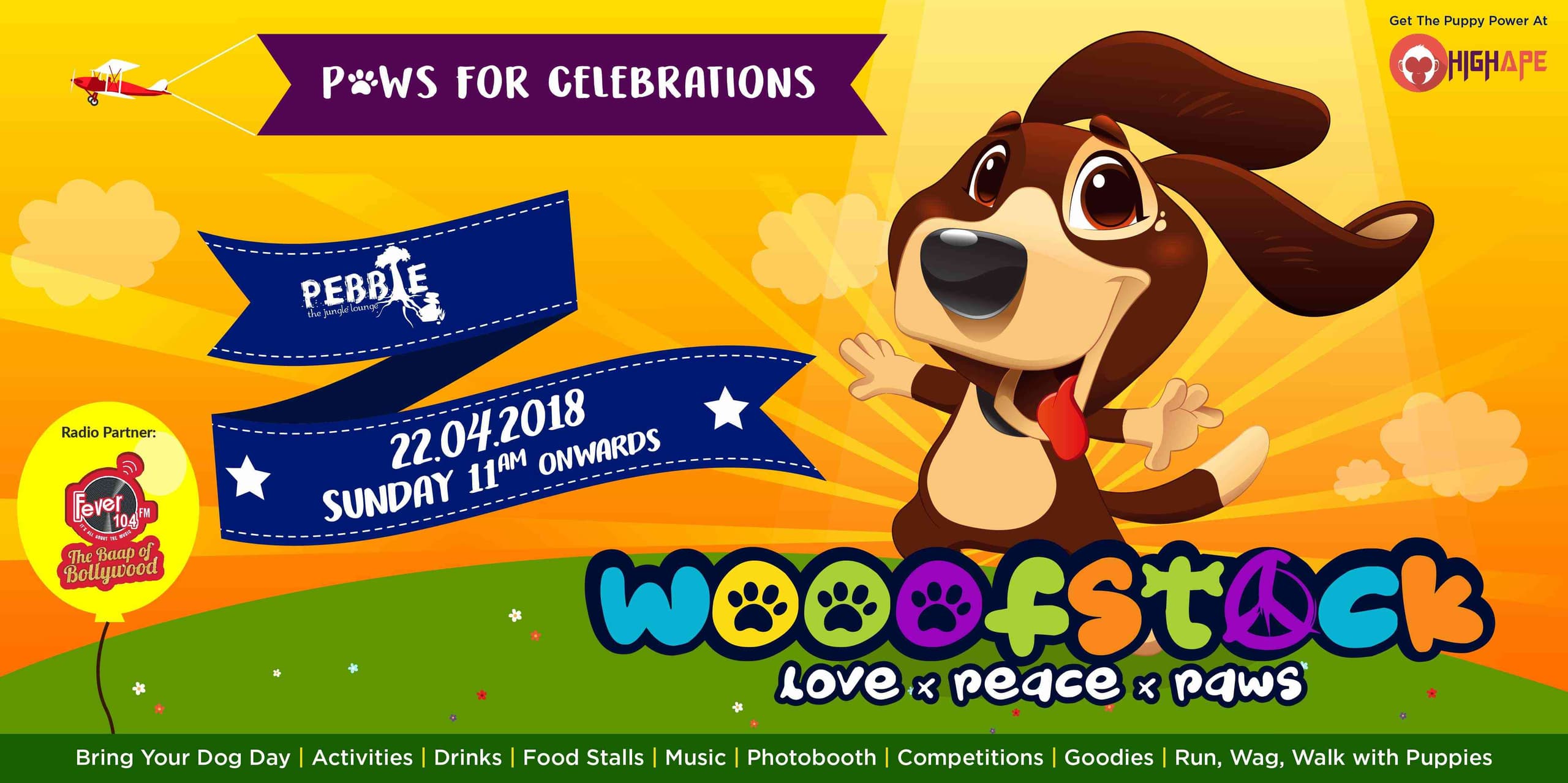 Wooofstock Bangalore - Biggest Doggo Festival at Pebble (Palace Grounds)