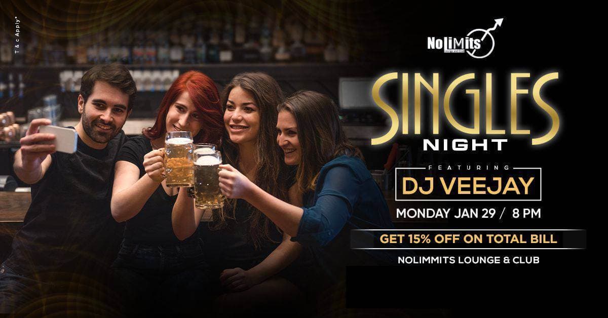 Singles Night | Nolimmits Lounge 
