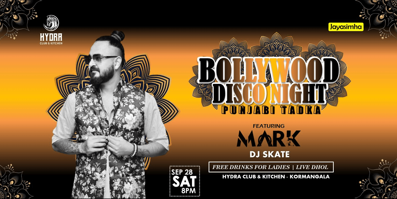 Bollywood Disco Night | Hydra Club And Kitchen