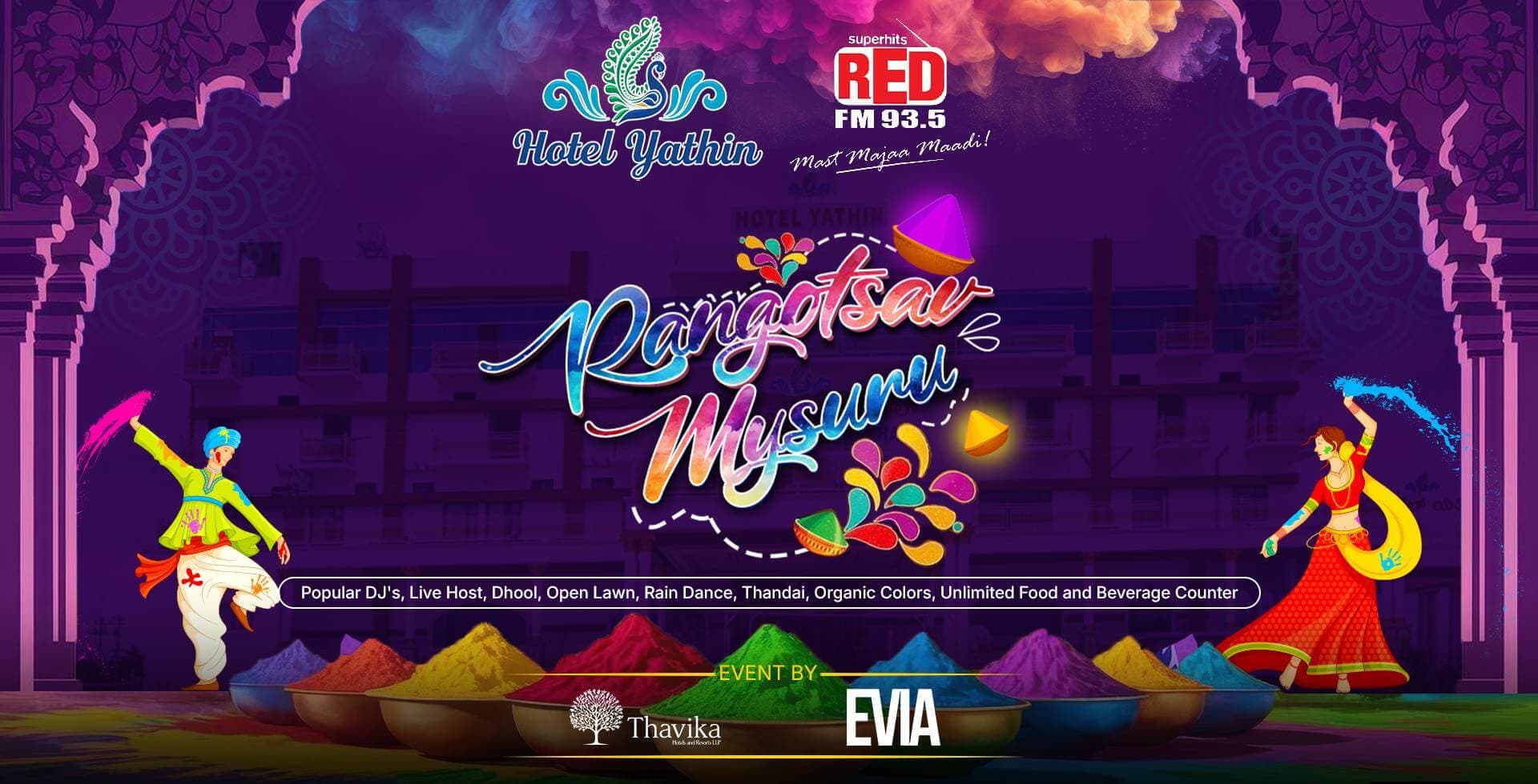 Rangotsav Mysuru 2025 | Holi 2025