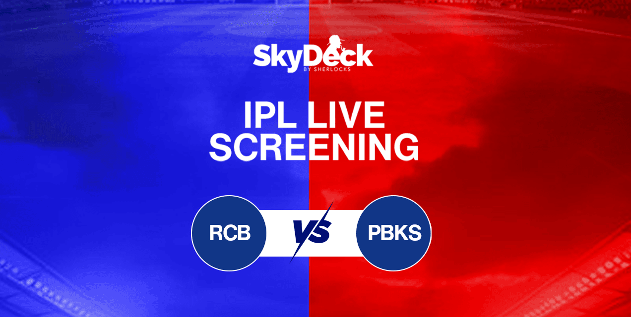 RCB vs PBKS Live Screening