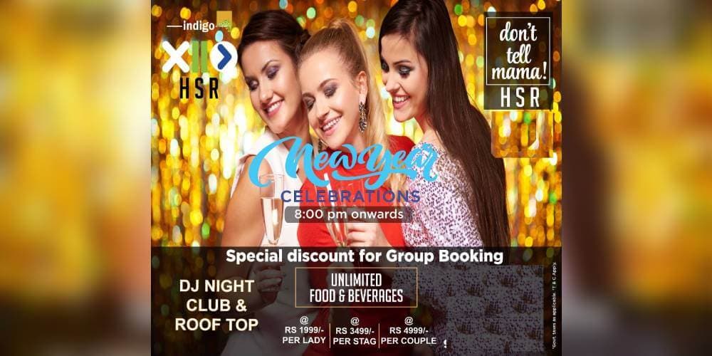 New Year Celebration 2023 at Indigo (HSR)