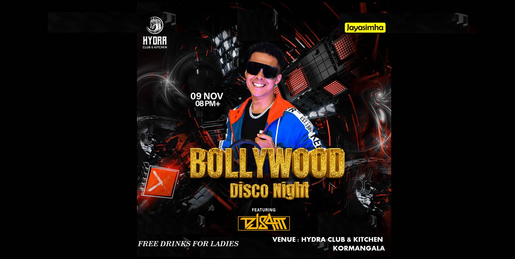 Bollywood Disco Night | Hydra Club And Kitchen