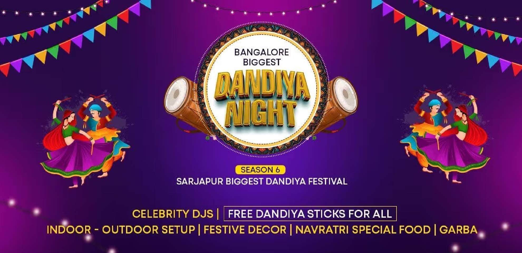 Sarjapur Biggest Dandiya Night Season 6