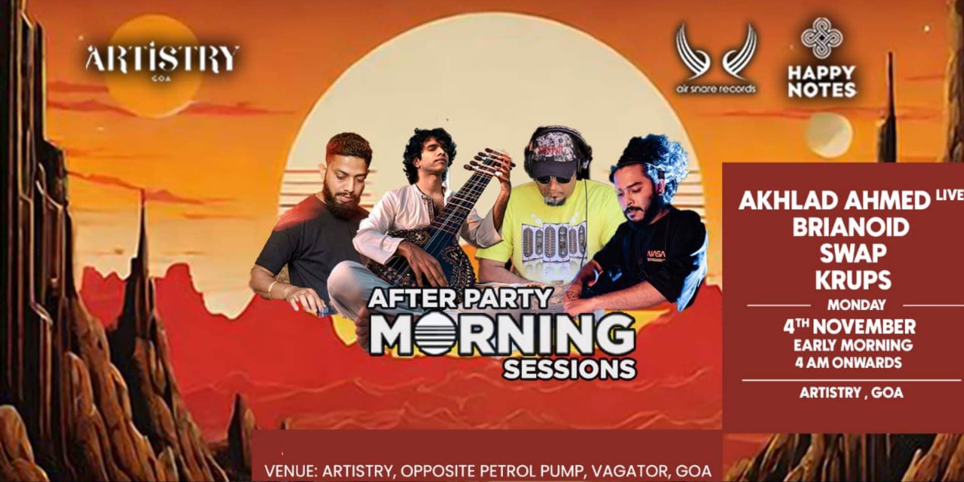 After Party Morning Sessions 