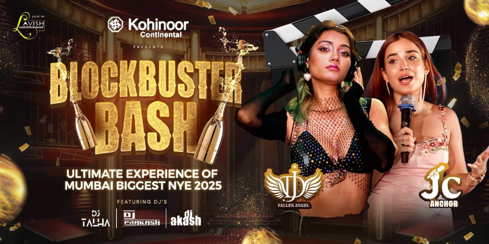 Blockbuster Bash NYE 2025 | Kohinoor Continental