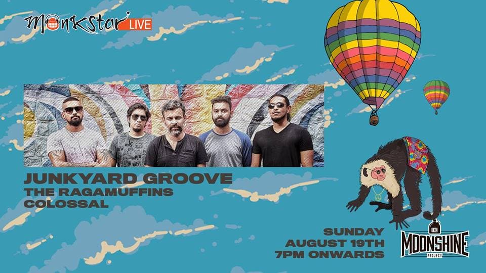 Monkstar Live x The Moonshine Project Presents Junkyard Groove