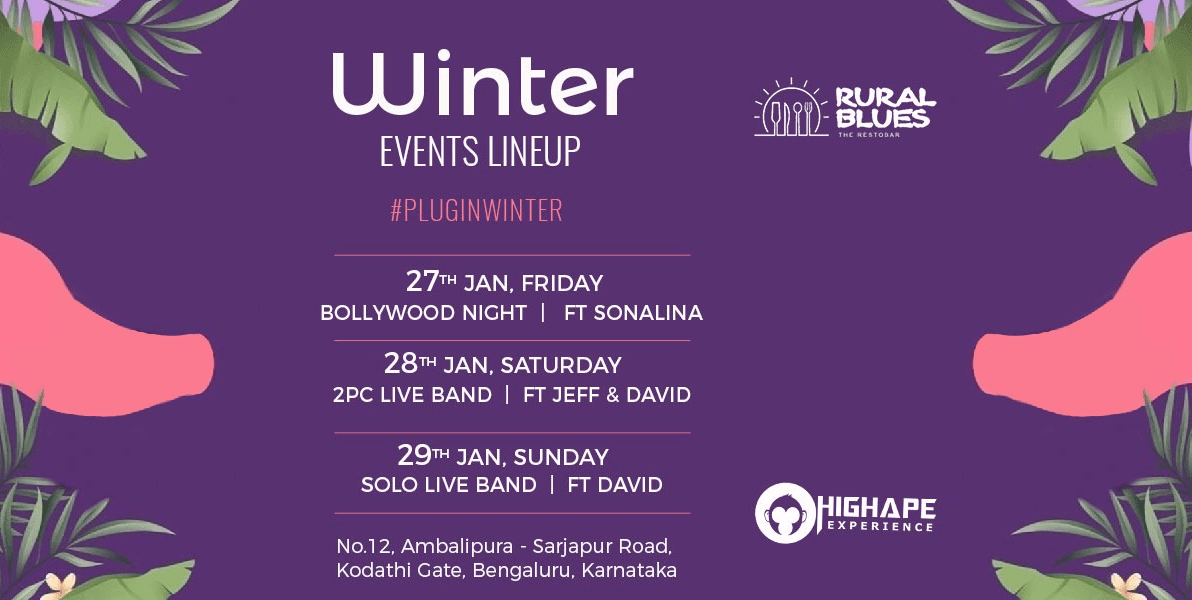 Winter Events Lineup