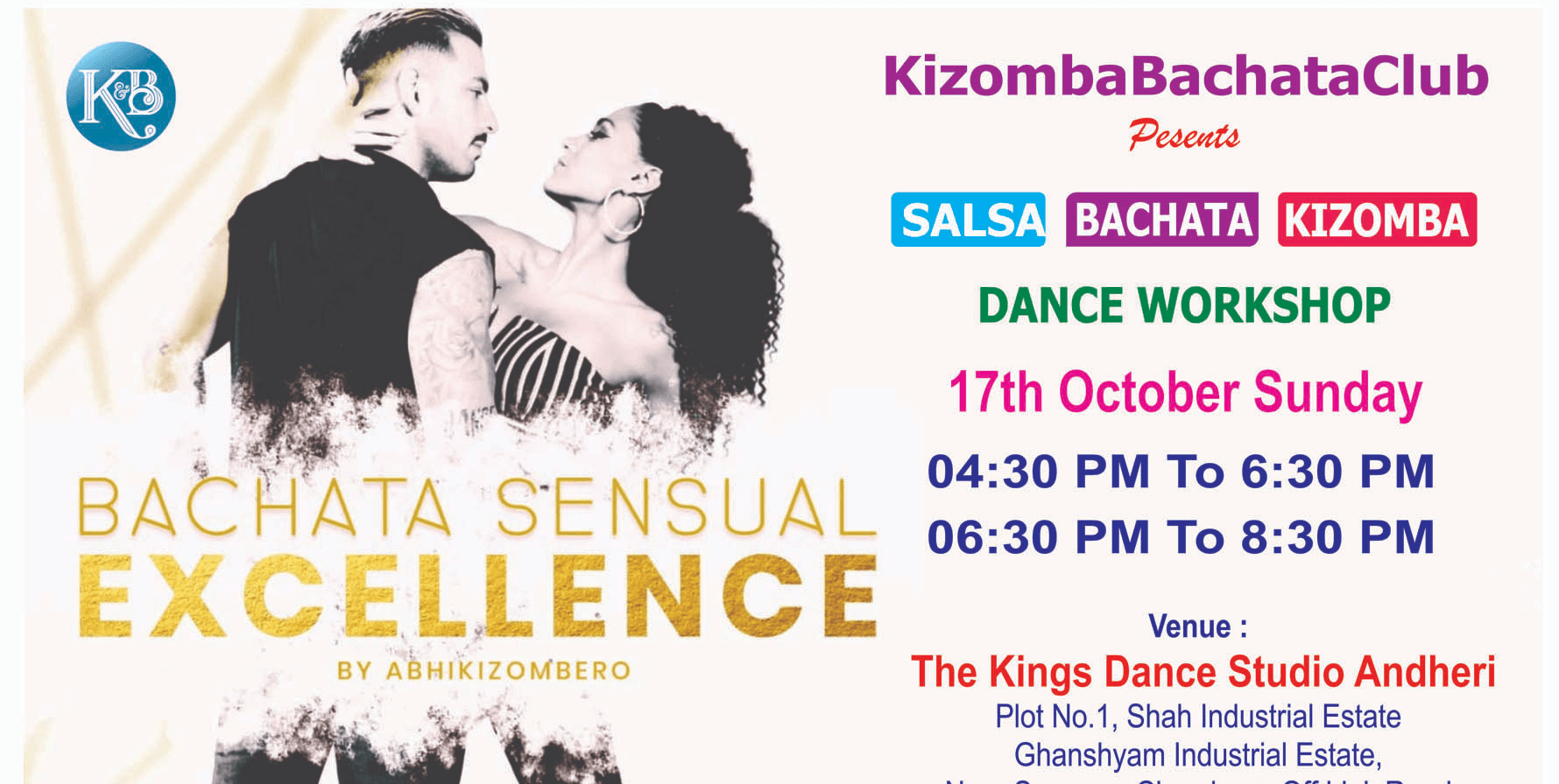 Free Salsa Bachata And Kizomba Dance Workshop