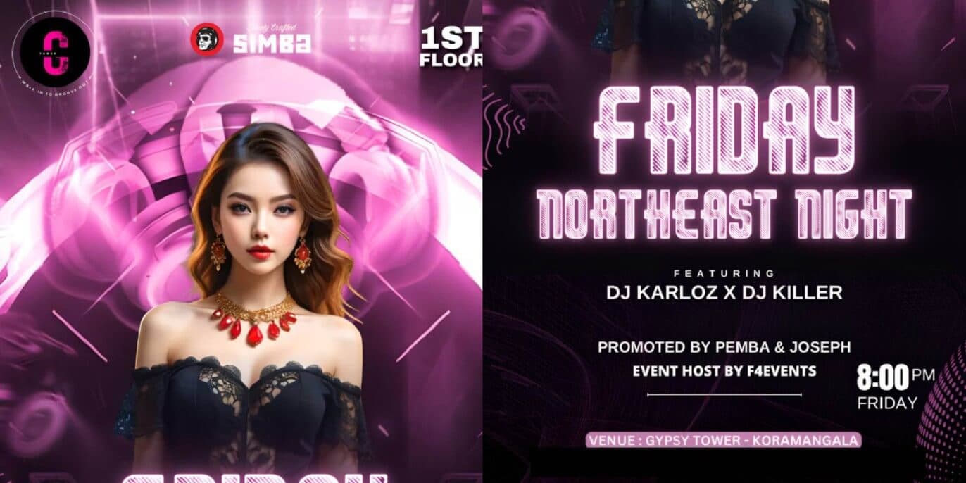 Friday North East Night | Gypsy Tower 1st Floor