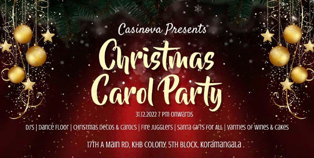 Christmas Carol Night Party - Grand Celebration