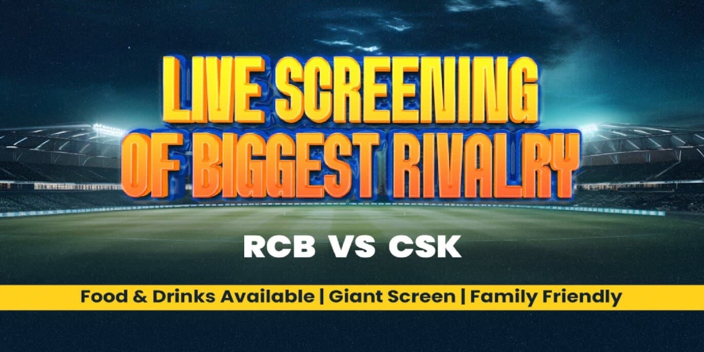 RCB Vs CSK | Live IPL Screening At Country Inn