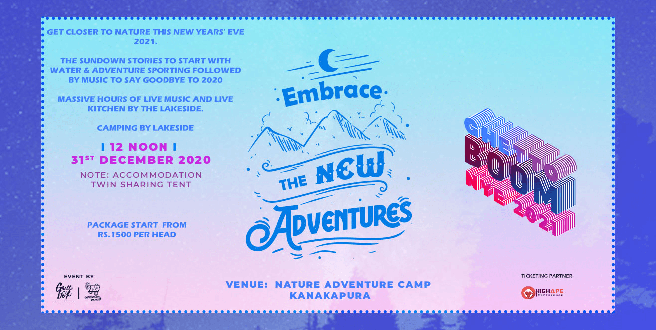 New Year Camping At Nature Adventure Camp, Kanakapura - NYE 2021