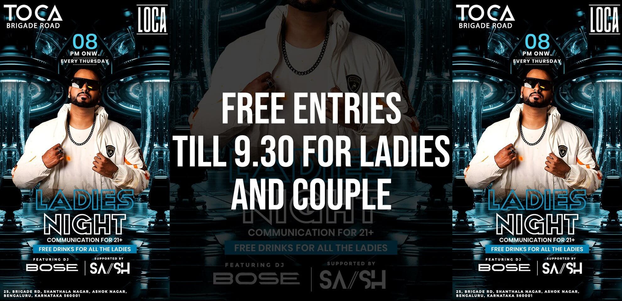 Thursday Ladies Night | Toca Brigade