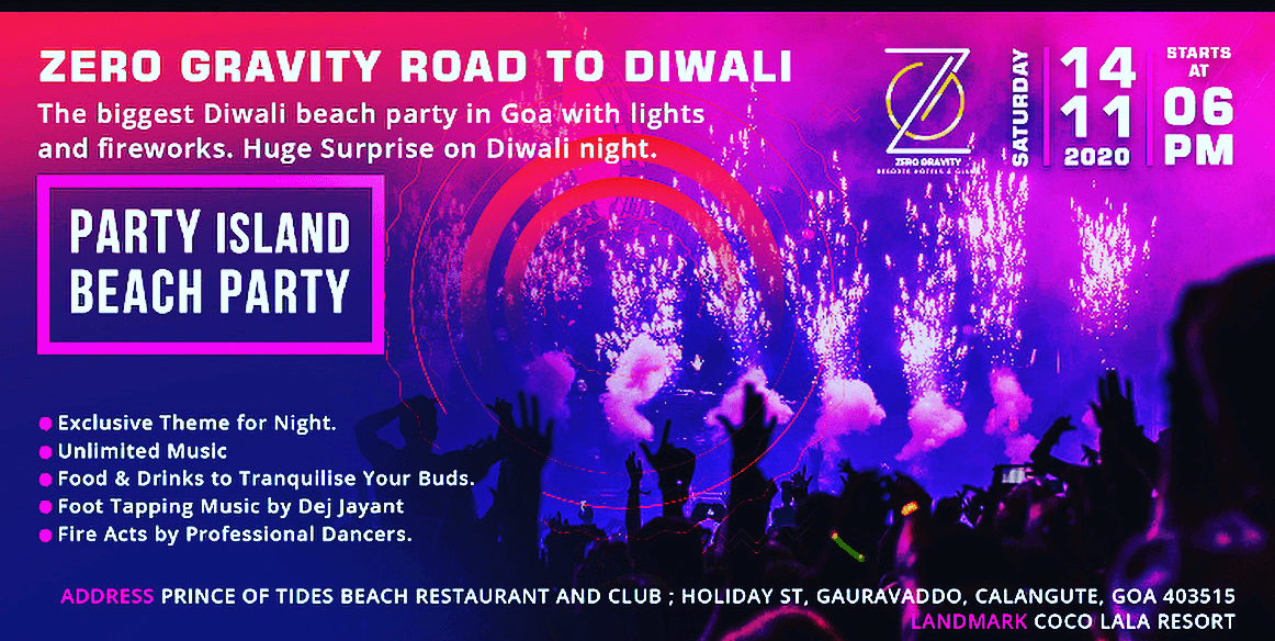 Beach Diwali Party