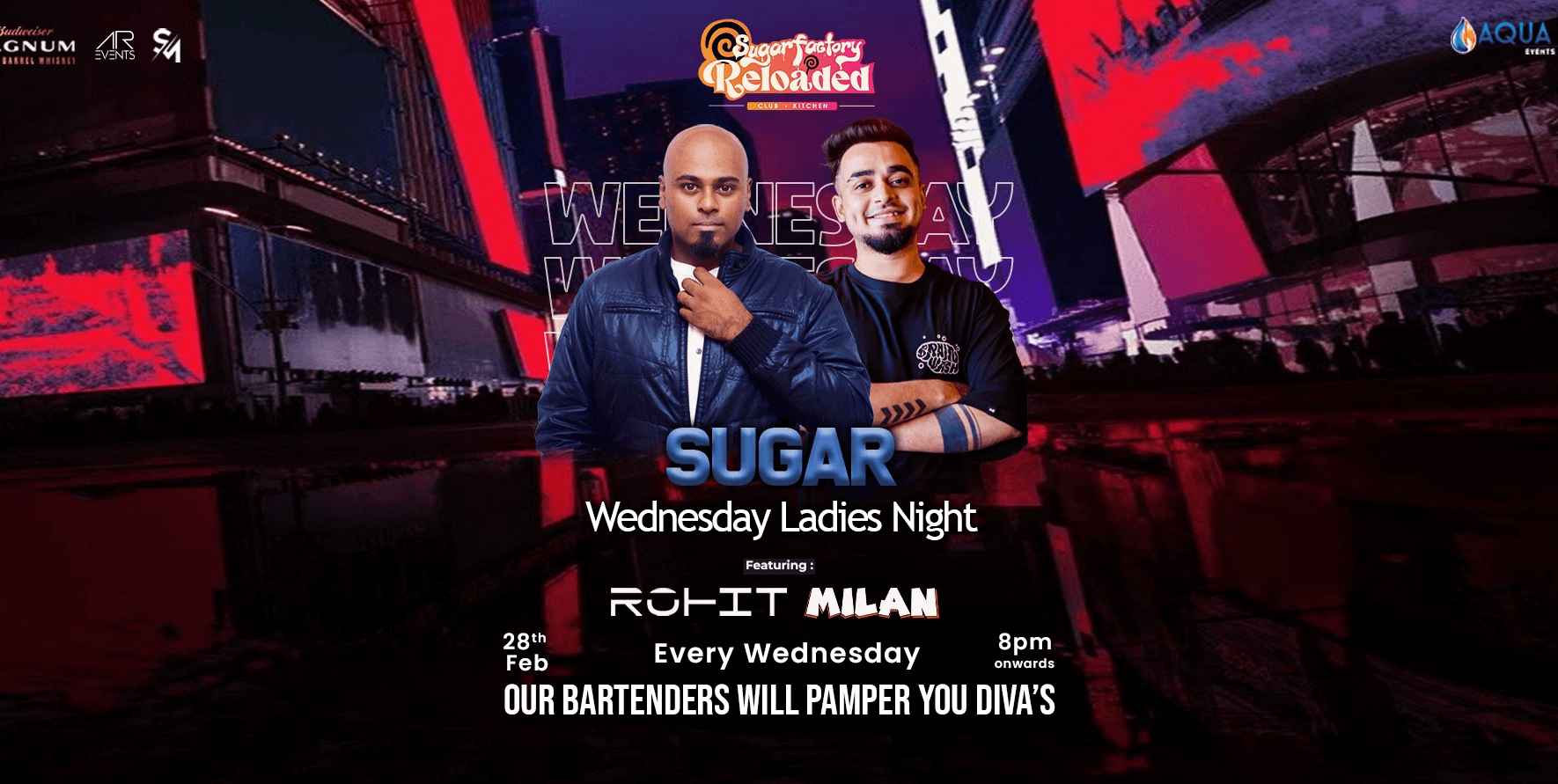 Sugar Wednesday Ladies Night 