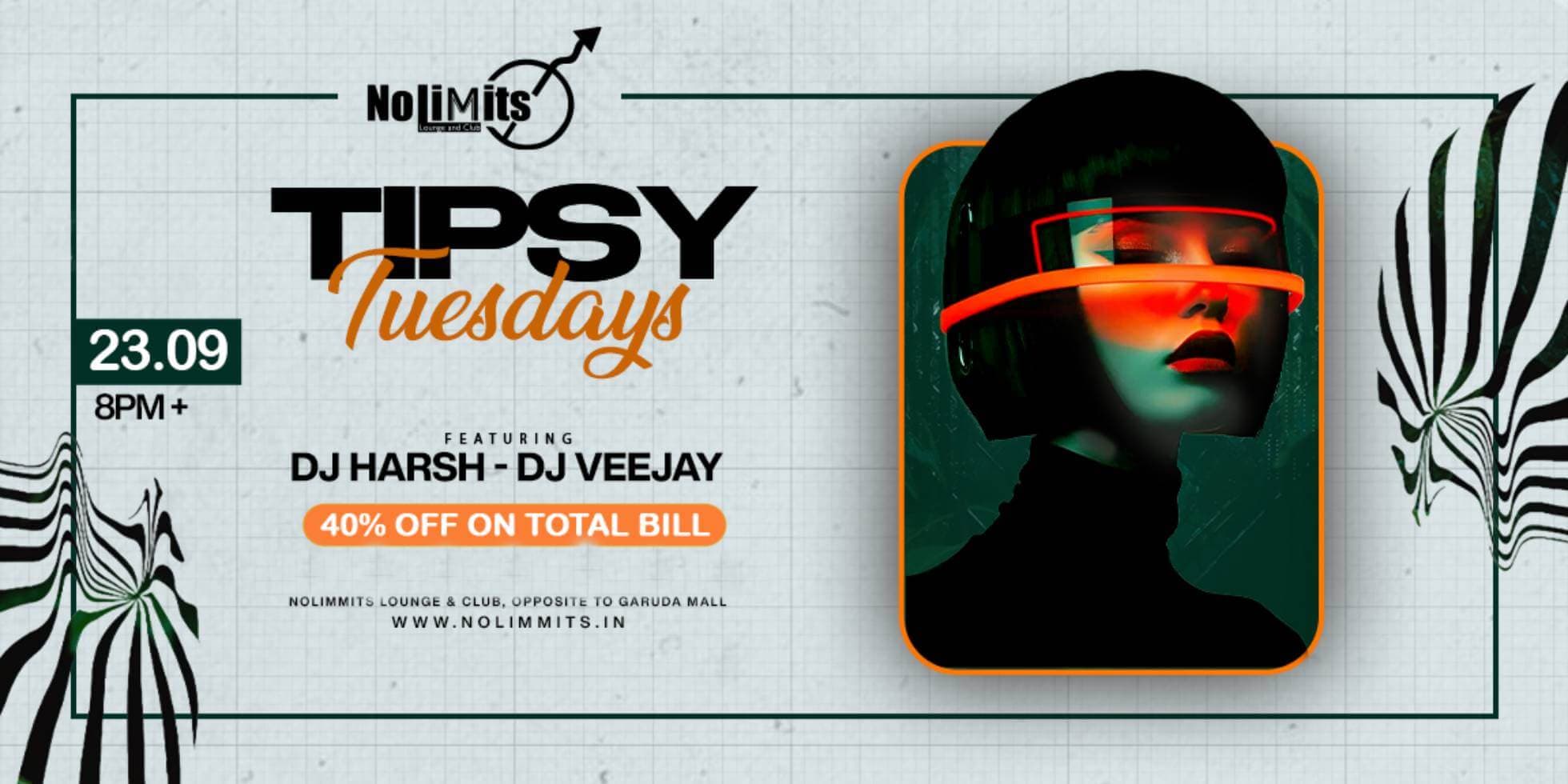 Tipsy Tuesday |  Nolimmits Brigade