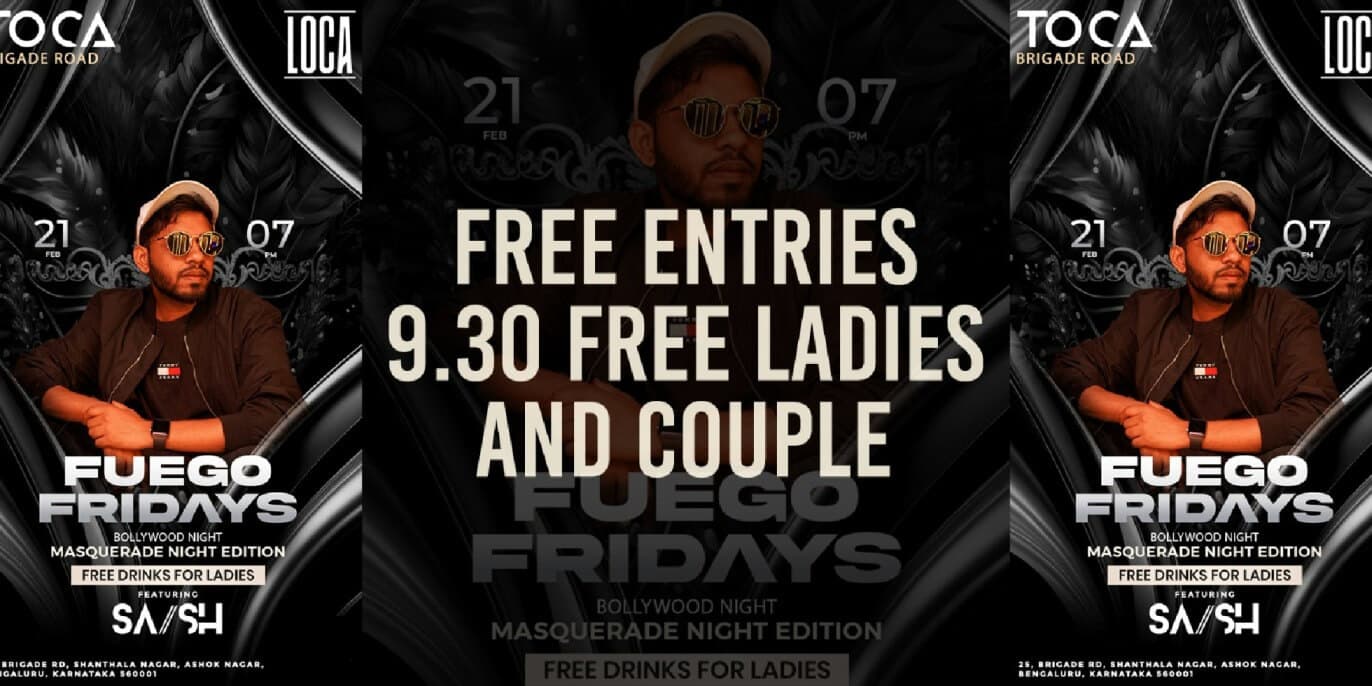 Glow Night Friday | Bollywood Night | Toca Brigade