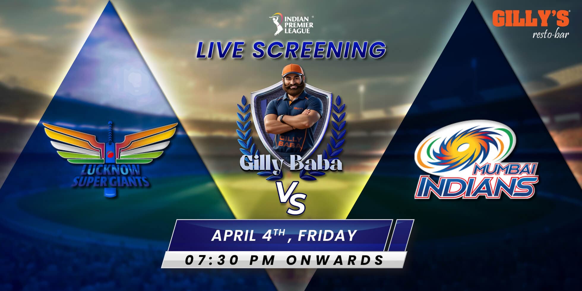 LSG Vs MI | IPL Live Screening 