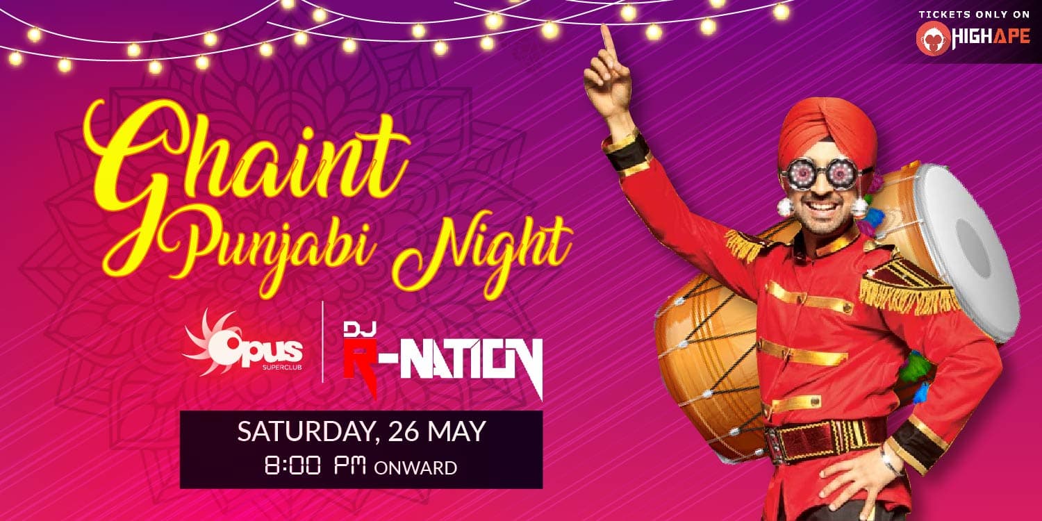 Biggest Ghaint Punjabi Night at Opus Club in Bangalore