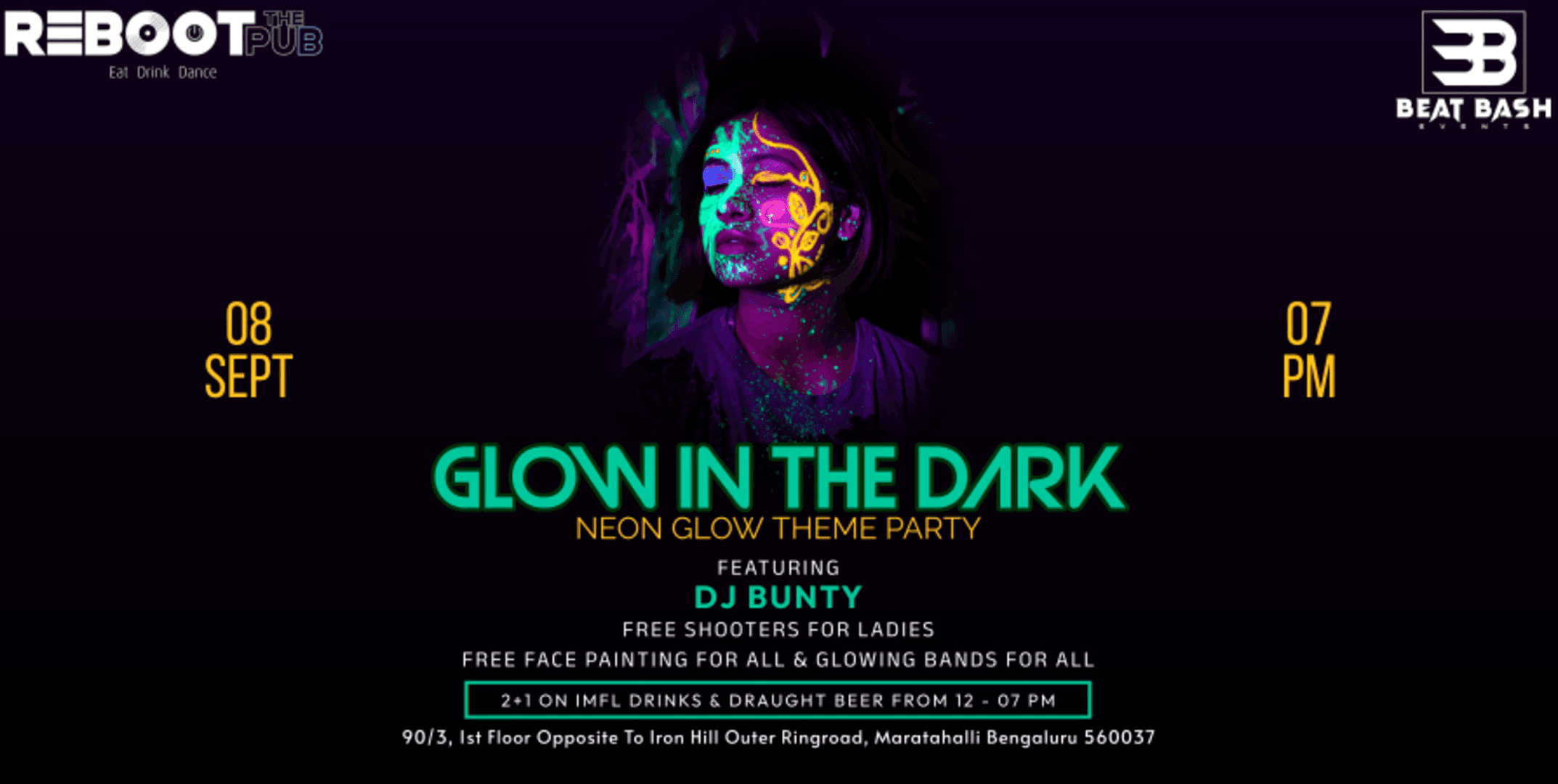 Glow In The Dark - Neon Theme Party