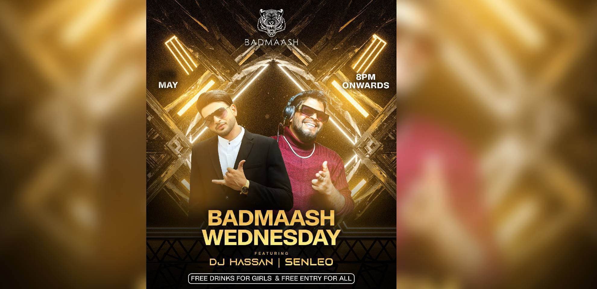 Badmaash Wednesday Ladies Night