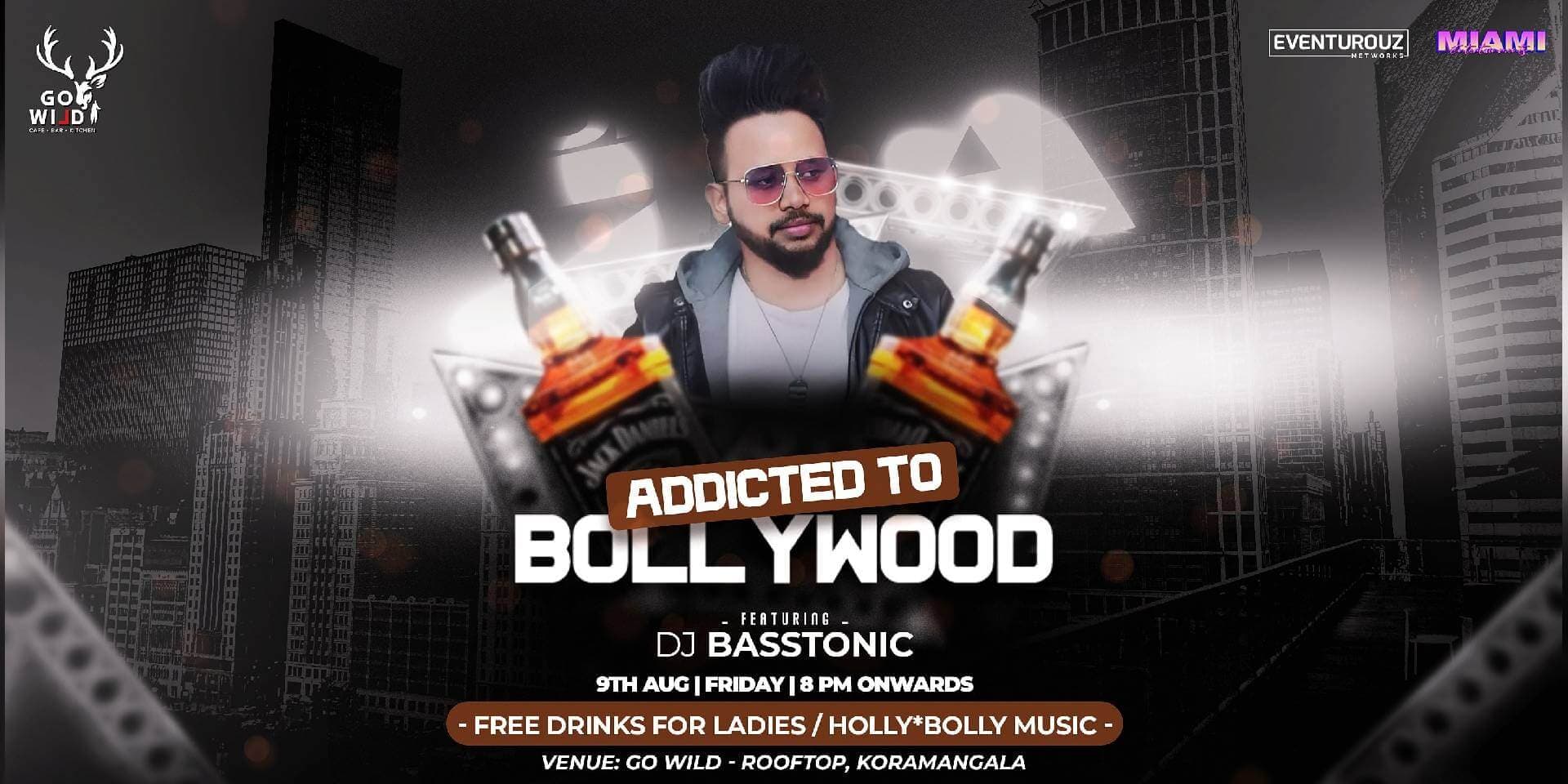 Friday Addicted To Bollywood | Go wild Rooftop