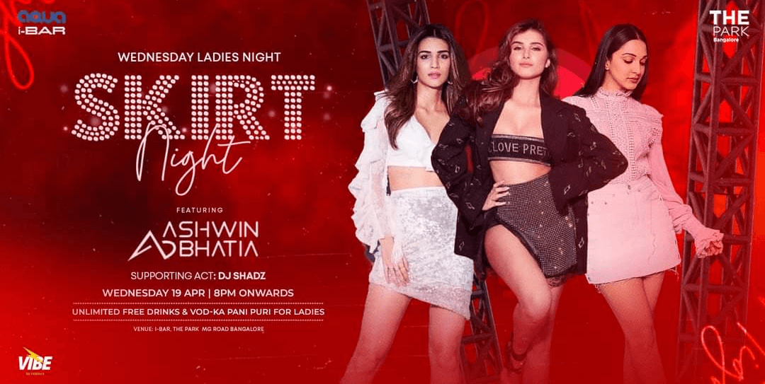 Skirt Night - Ladies Night By The Pool